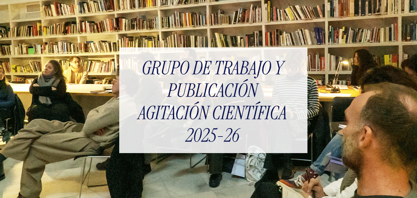 Grupo de trabajo y publicación Agitación científica 2025-26